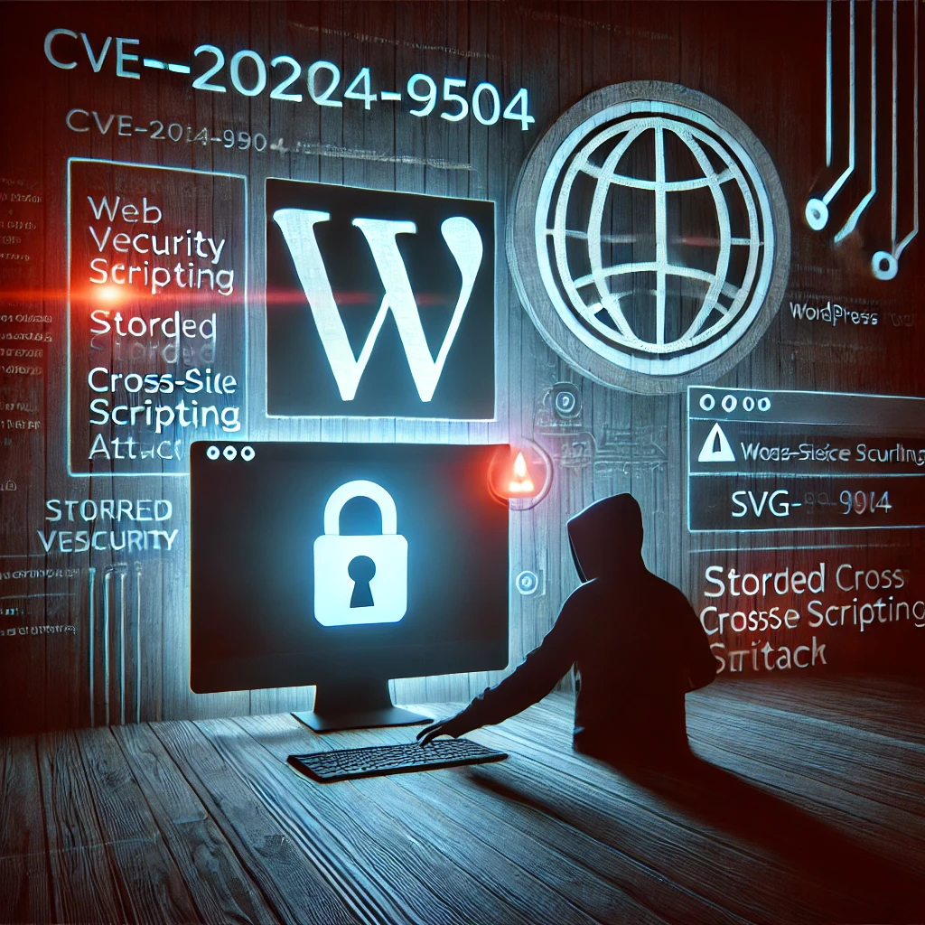 CVE-2024-9504 - Stored XSS via SVG File Upload